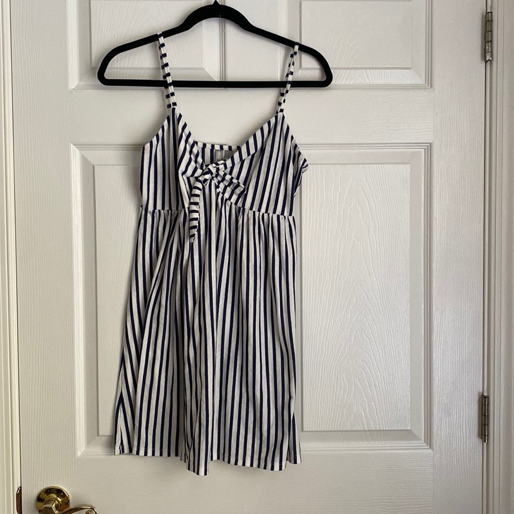 ASOS cotton striped dress